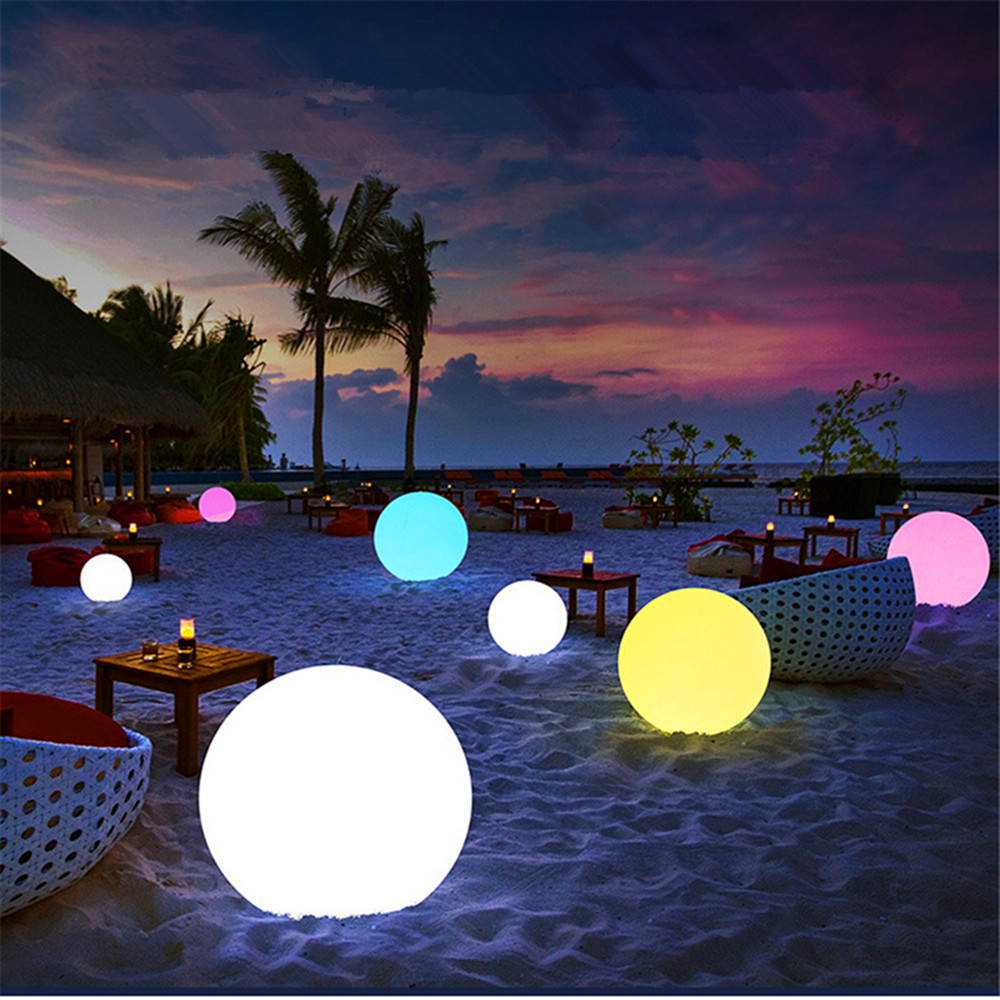 Kids Outdoor Yard - Rechargeable LED Glowing Ball Light for