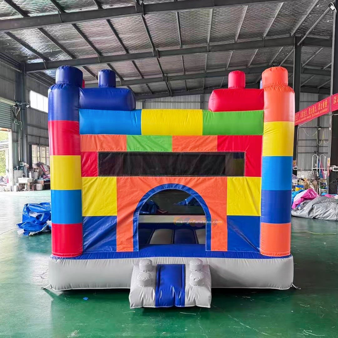Kids Outdoor House With Slide - Kids Bounce House Jumping Castle Slide
