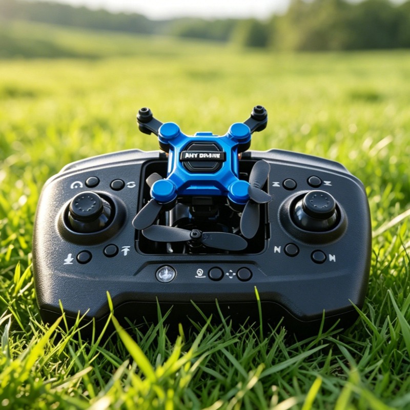 Kids Outdoor Play Equipment - Mini Folding Mosquito Drone with Aerial