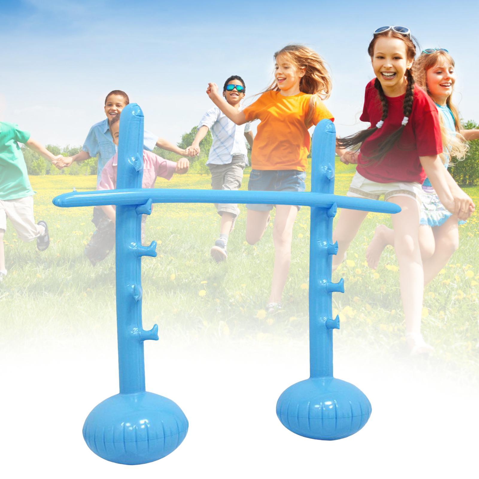 Kids Outdoor Yard - Inflatable Limbo Pole Adjustable Height Party