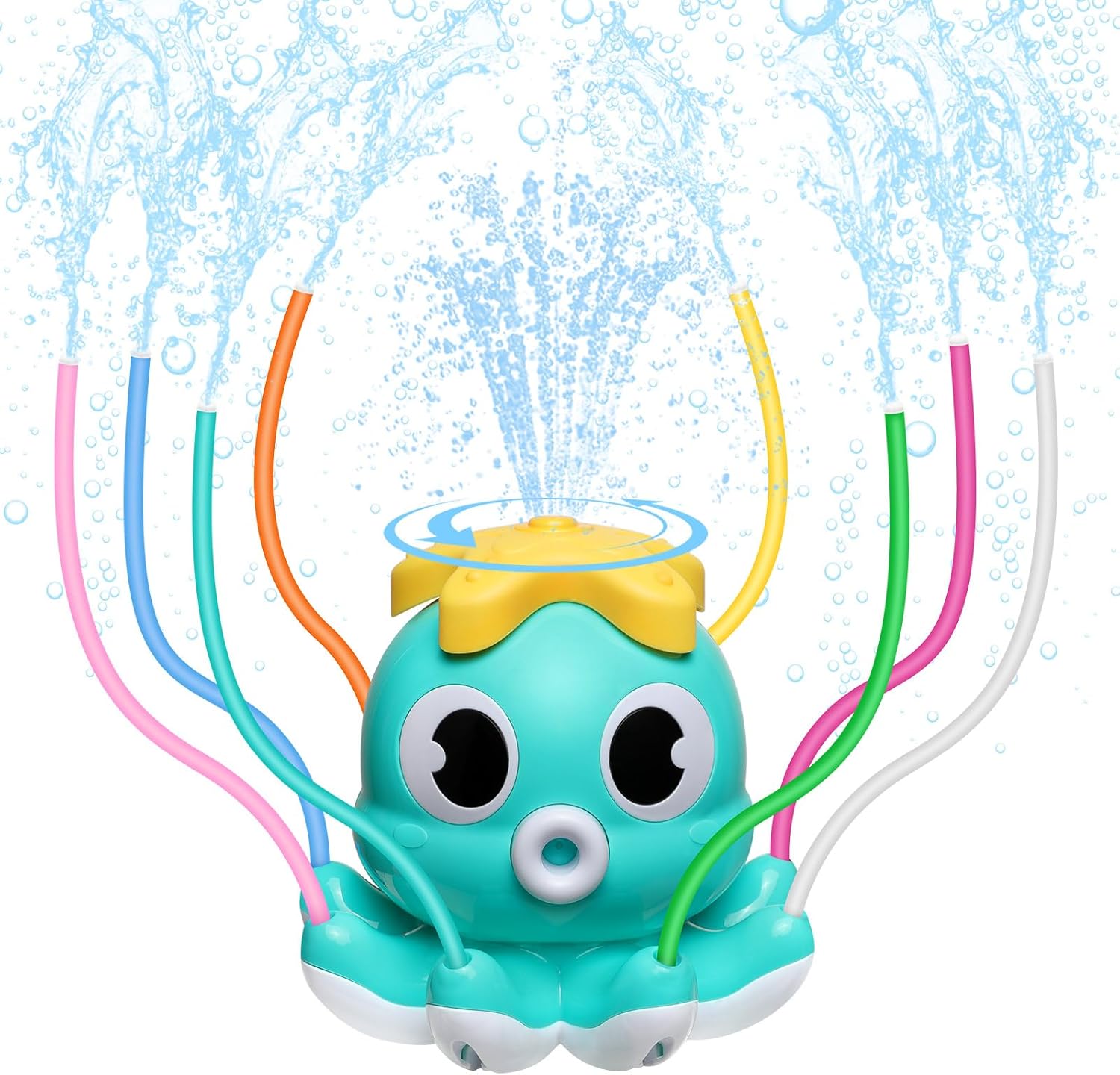 Kids Outdoor Yard - Octopus Sprinkler Water Spray Outdoor Toy