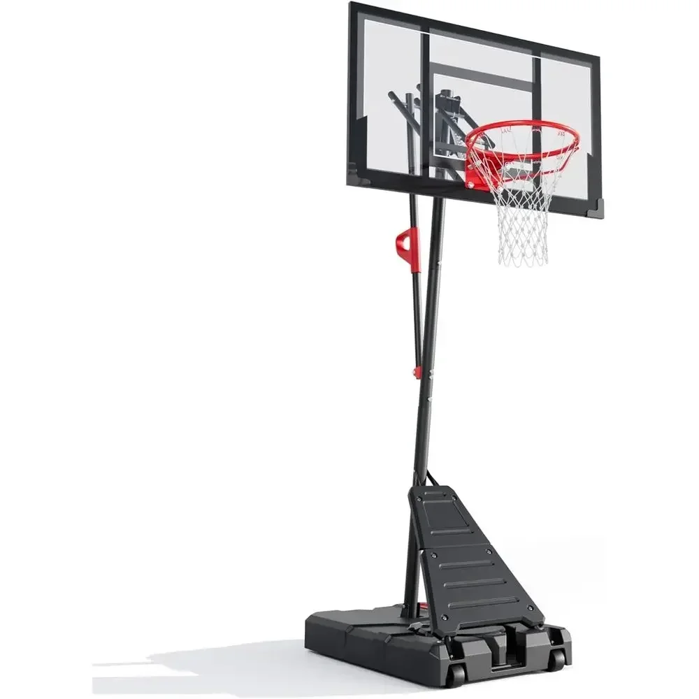 Basketball Hoop Outdoor - Outdoor Adjustable Height Basketball Hoop with