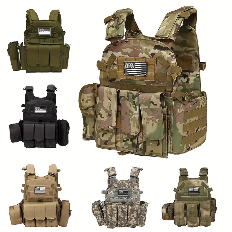 Kids Outdoor Gear - Child Camouflage Tactical Vest Nylon Body