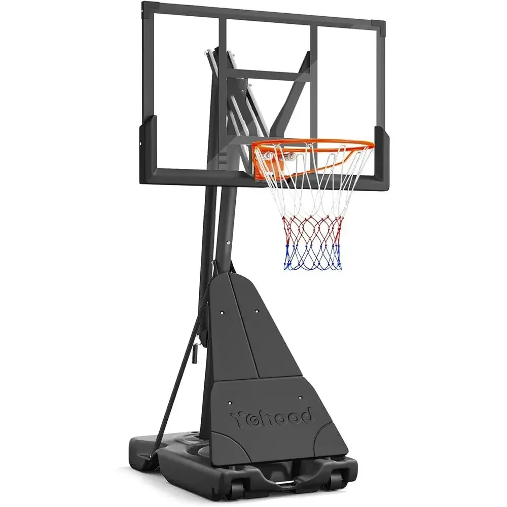 Basketball Hoop Outdoor - Portable Outdoor Basketball Hoop, 44/48 Backboard,