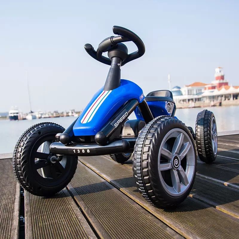 Kids Outdoor Ride On - Kids Pedal Go Kart, Double Hand