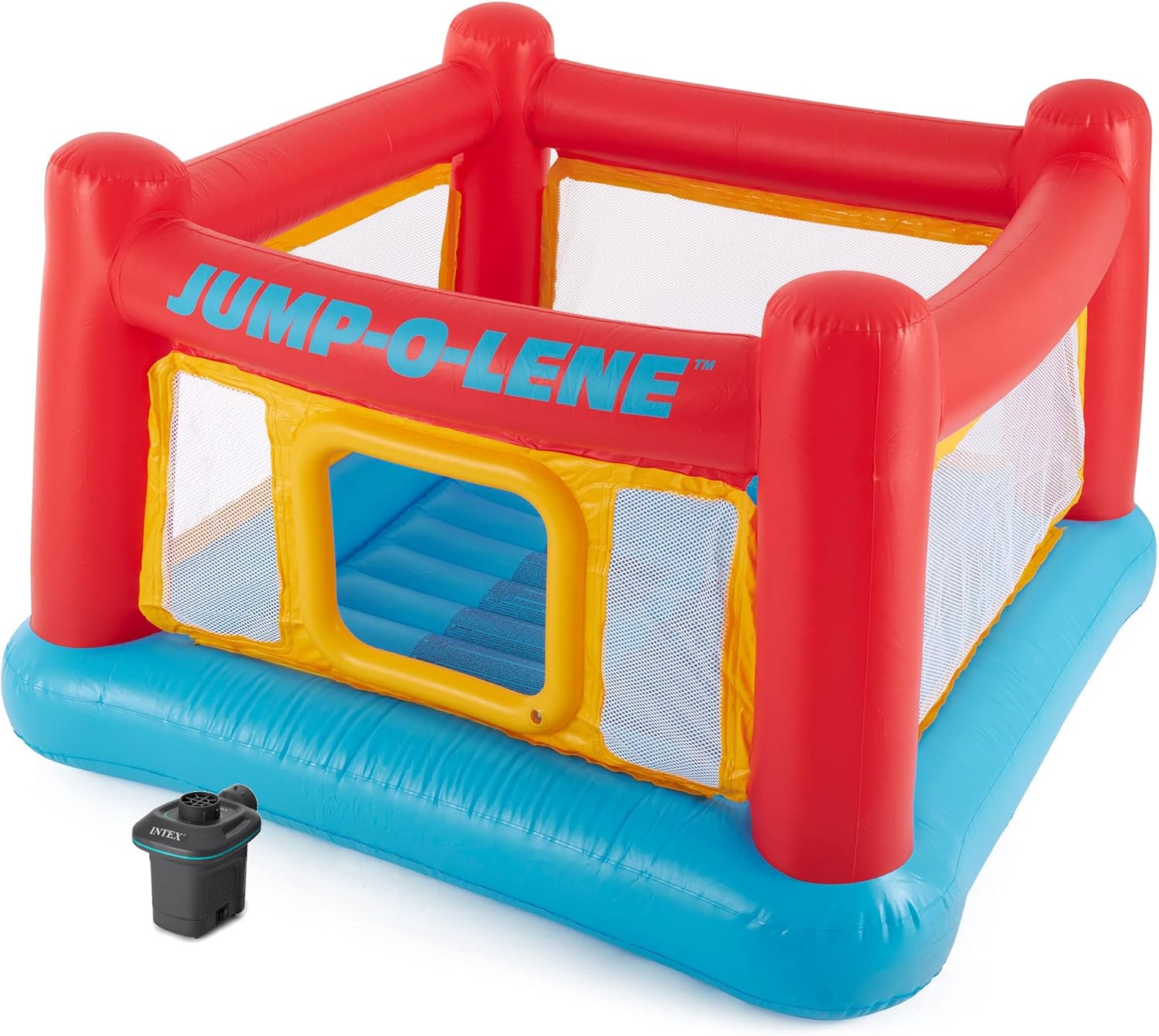 Kids Outdoor Bounce House - Inflatable Jump-O-Lene Indoor Outdoor Kids Bounce