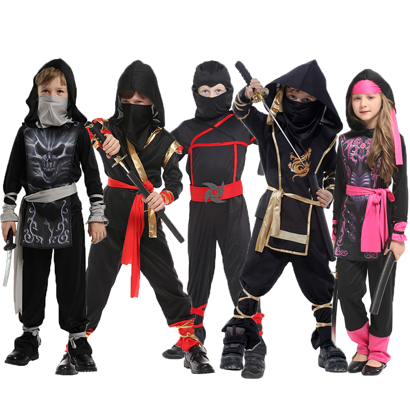 Kids Outdoor Ninja Equipment - Ancient Japanese Samurai Boys Dragon Ninja