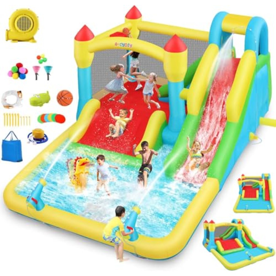 Outdoor/Indoor inflatable wate - Kids Outdoor Bounce House recension och pris