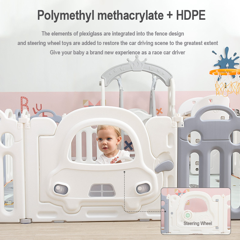 Feiqitoy Plastic Playard Porta - Kids Outdoor Yard recension och pris
