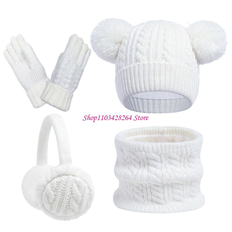 Boy Girls Winter Hat Scarf Glo - Kids Outdoor Gear recension och pris