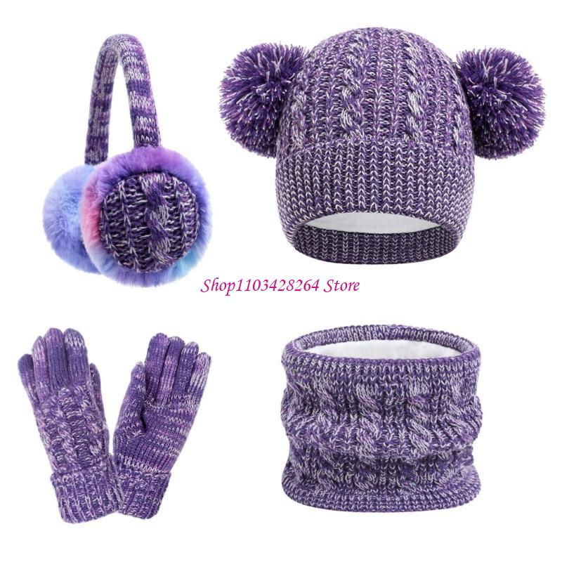 Boy Girls Winter Hat Scarf Glo - Kids Outdoor Gear recension och pris