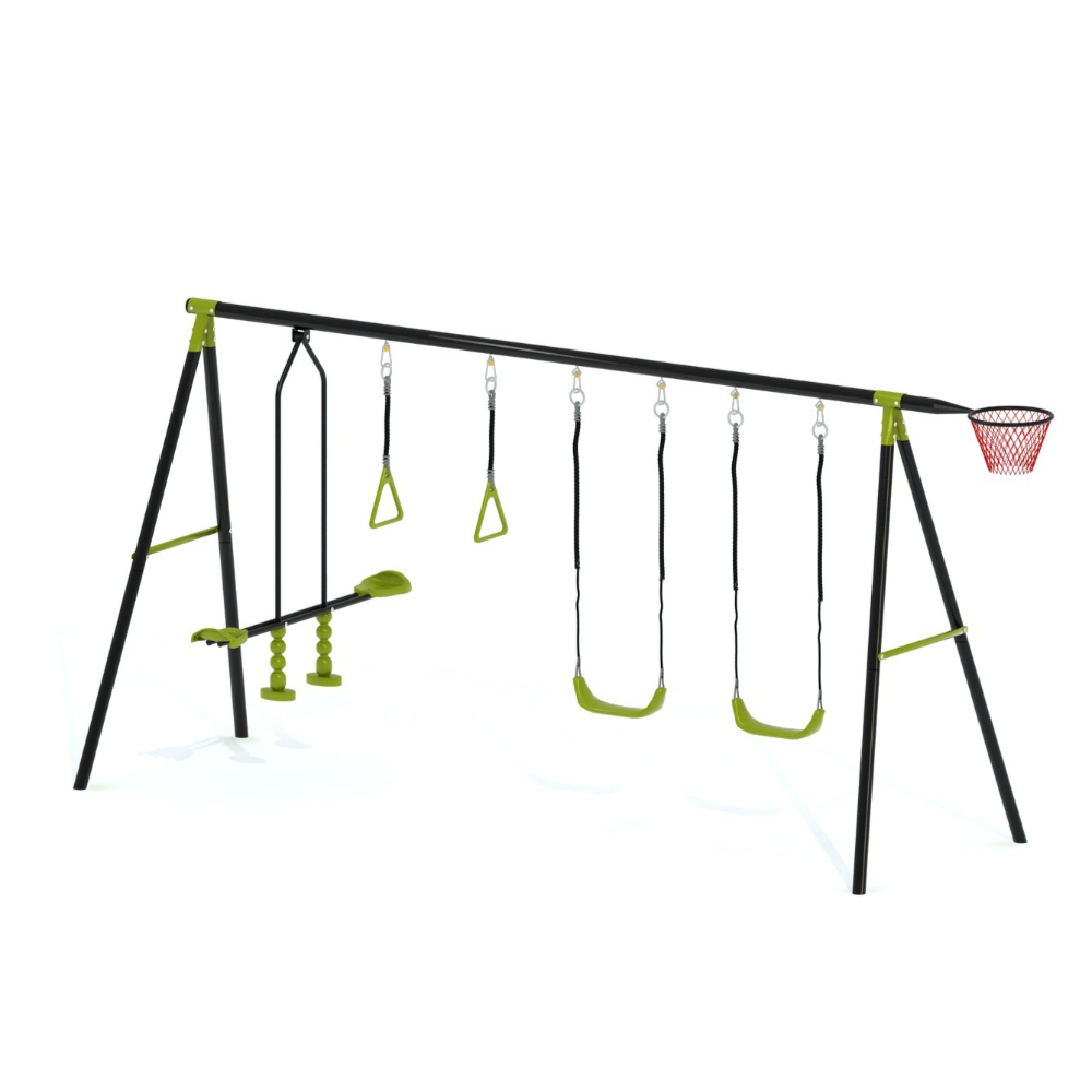 3-in-1 Kids Swing Slide Climbi - Kids Outdoor Hanging Chair recension och pris