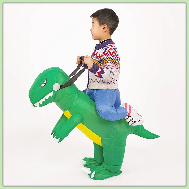 Inflatable Dinosaur Costume Ri - Kids Outdoor Ride On recension och pris