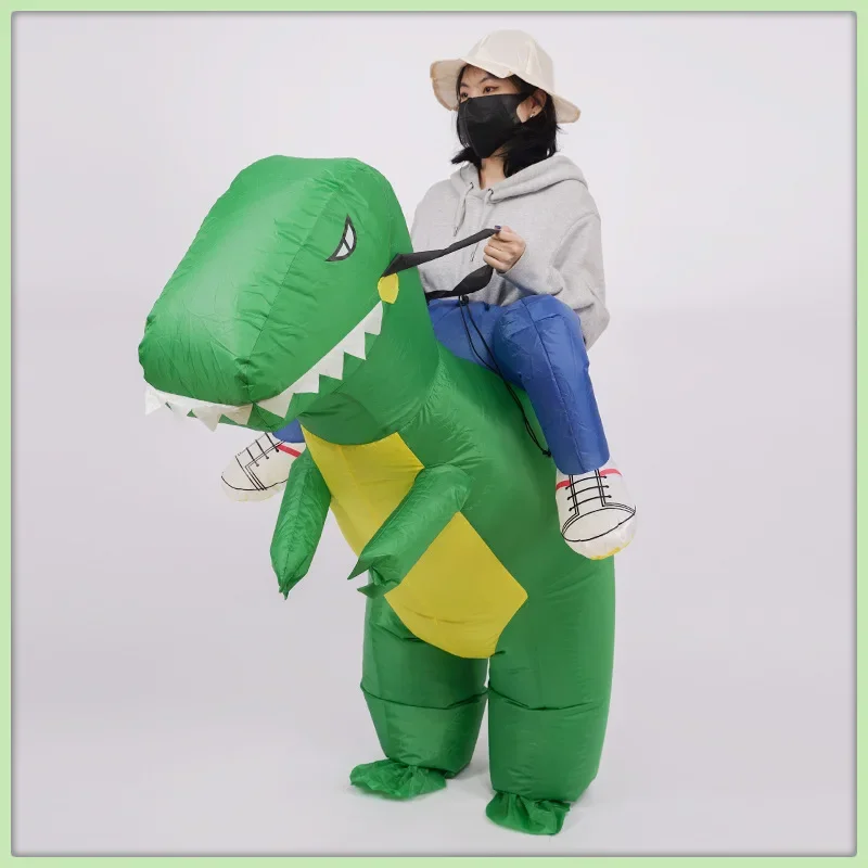 Inflatable Dinosaur Costume Ri - Kids Outdoor Ride On recension och pris
