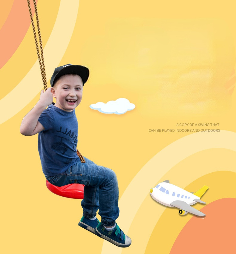 Children's Disc Swing Kid Indo - Kids Outdoor Hanging Chair recension och pris