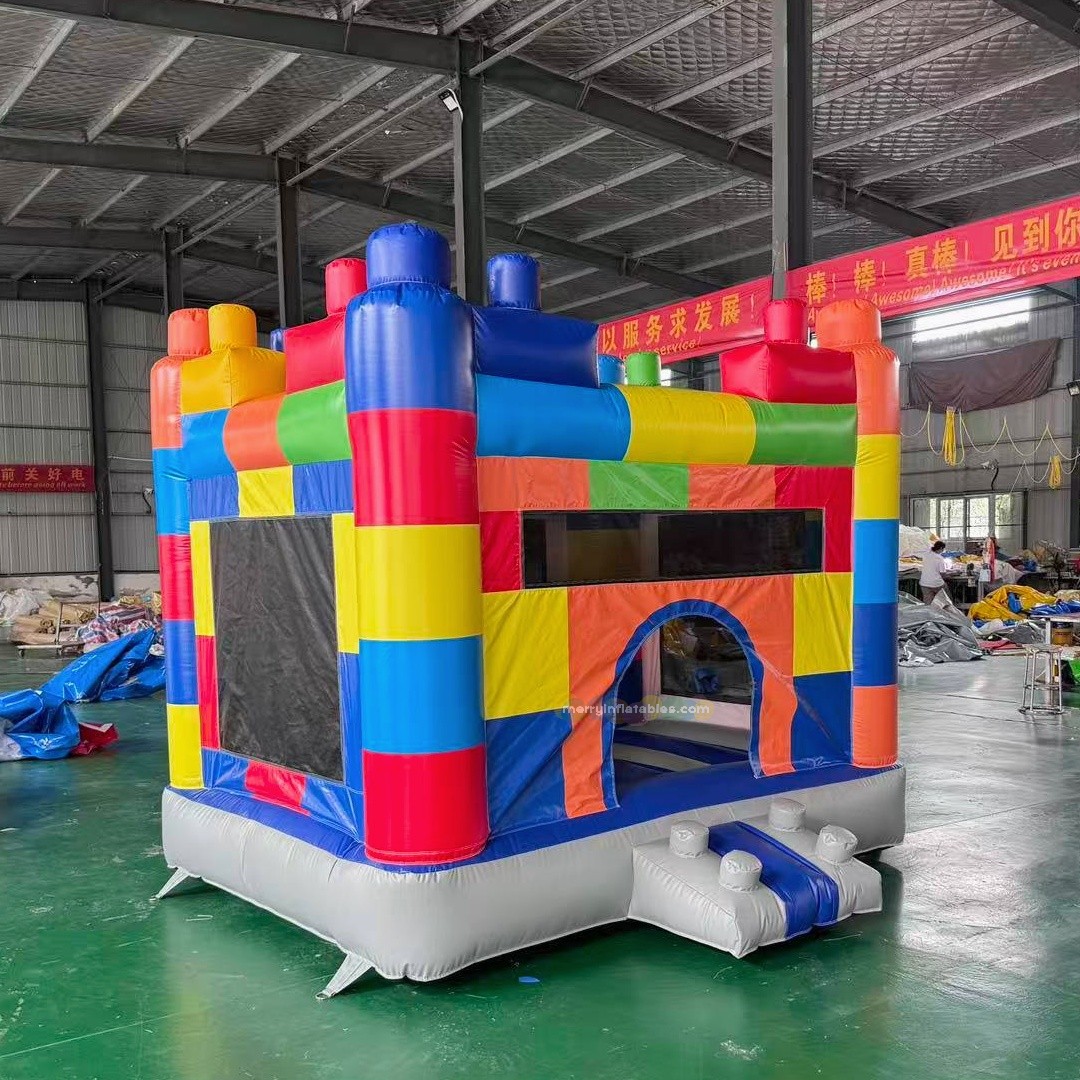 Kids Bounce House Jumping Cast - Kids Outdoor House With Slide recension och pris