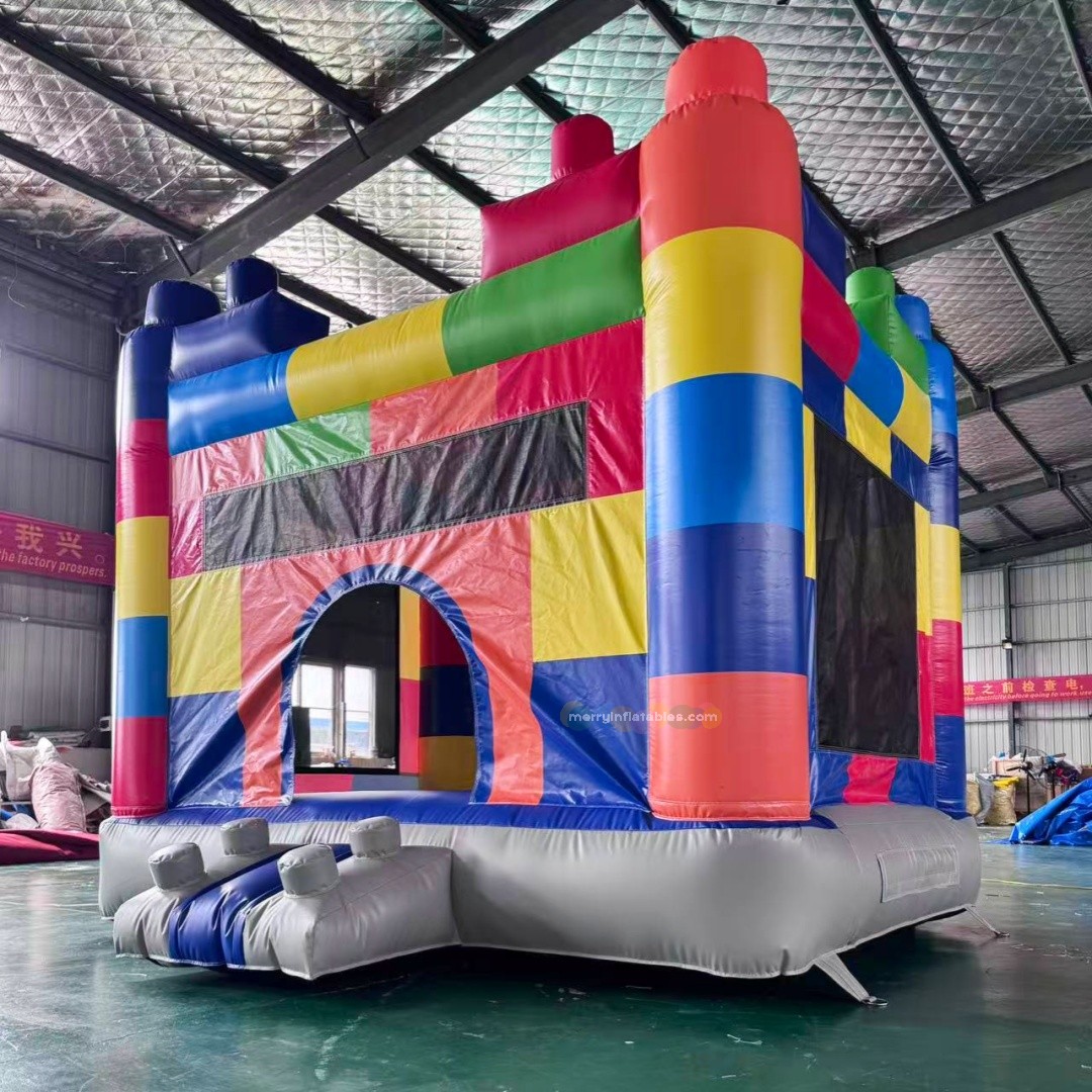Kids Bounce House Jumping Cast - Kids Outdoor House With Slide recension och pris