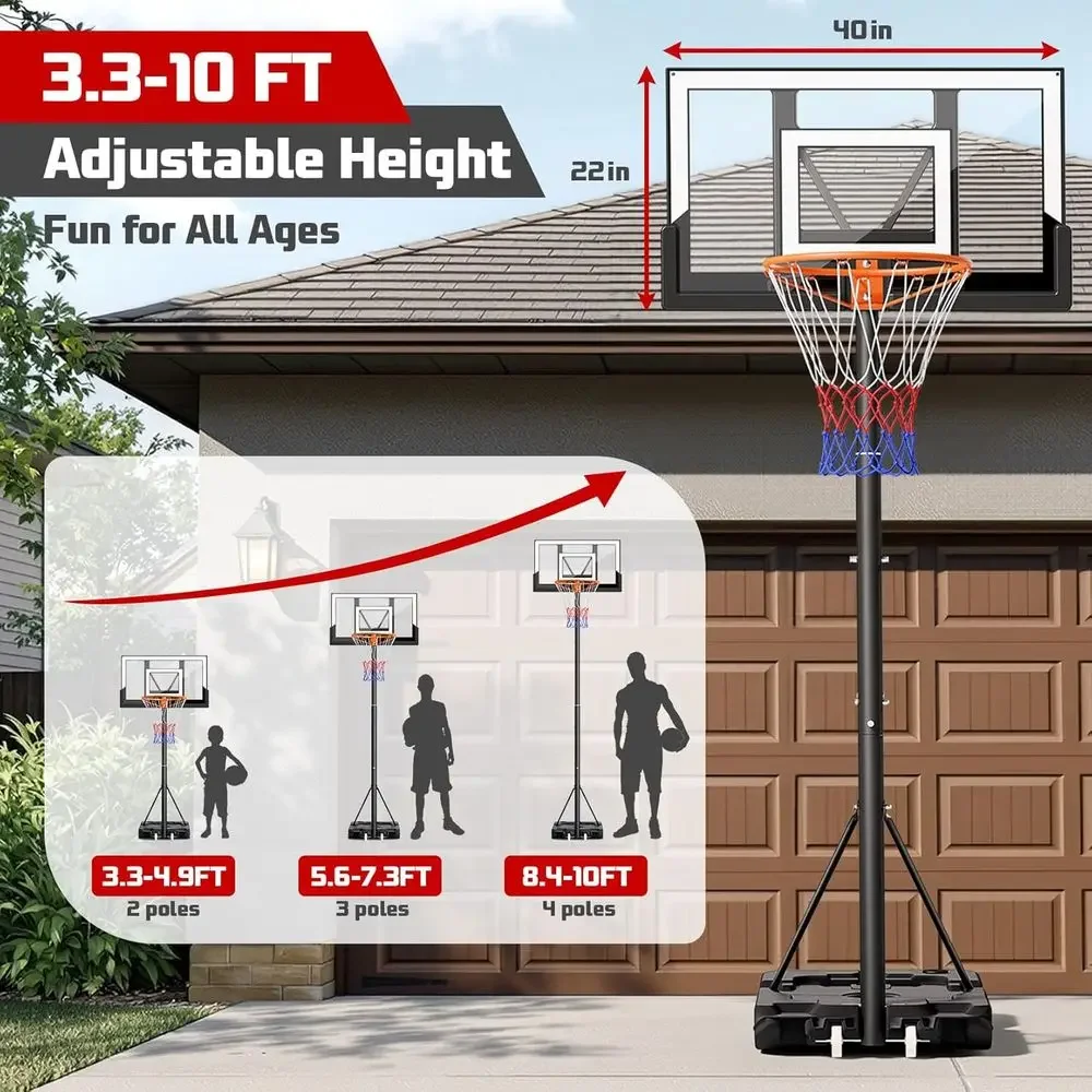 Portable Outdoor Basketball Ho - Kids Outdoor Basketball recension och pris