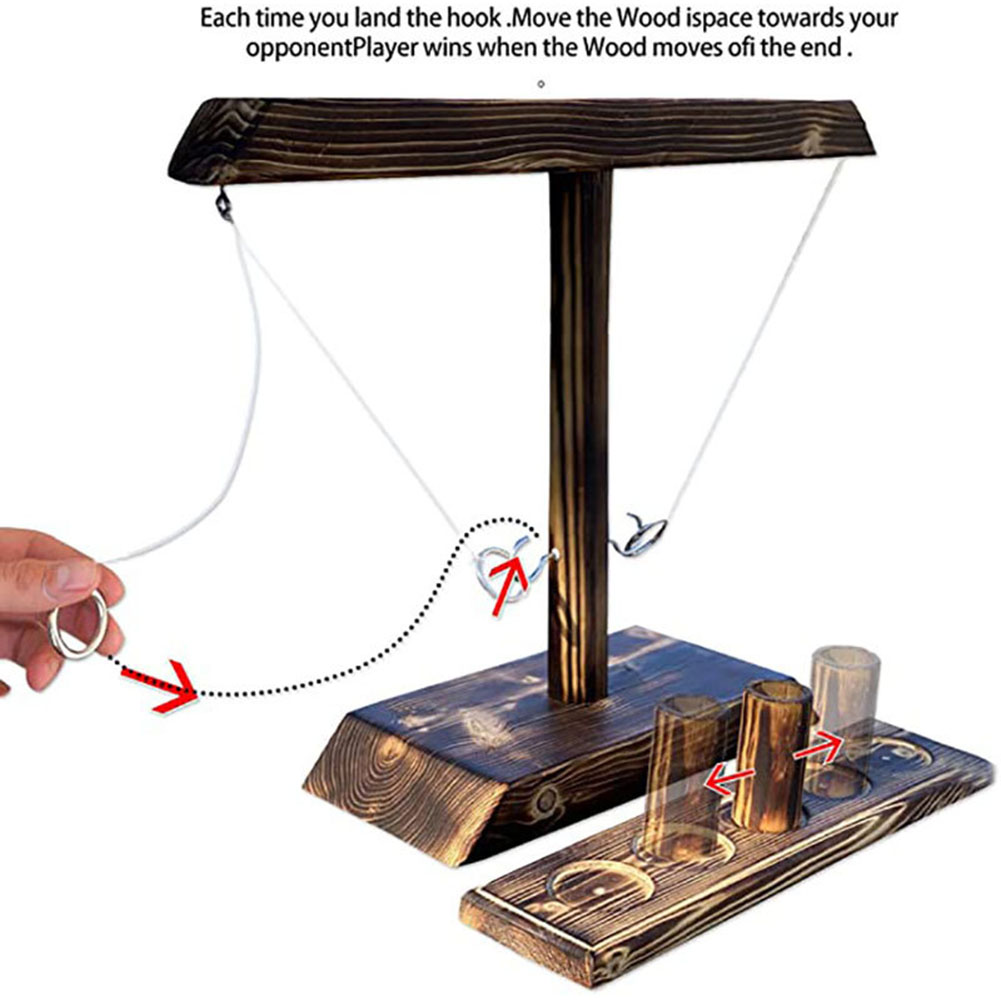 Ring Toss Games for Kids Adult - Kids Outdoor Ladder recension och pris