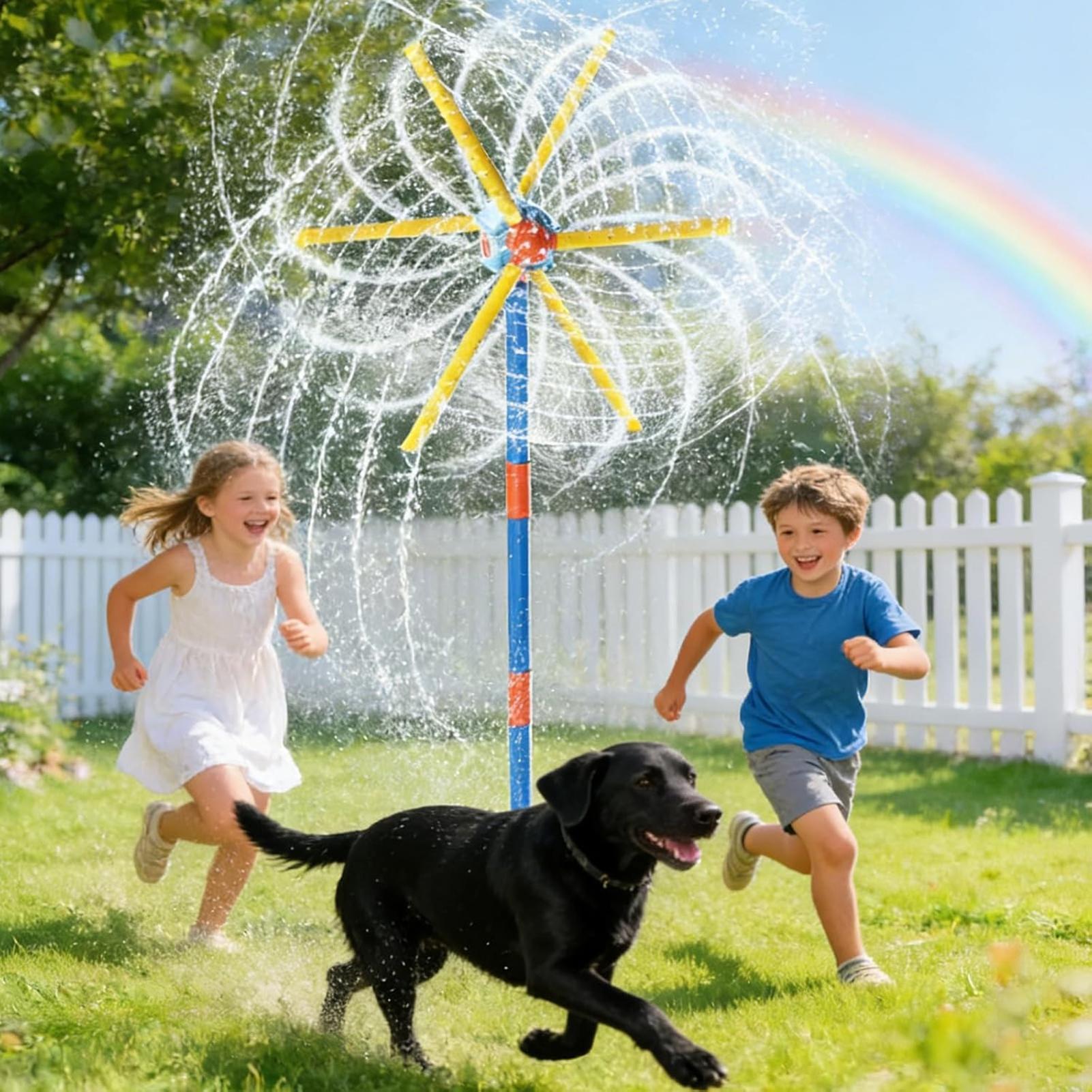 Kids Sprinkler Windmill Fun Sp - Kids Outdoor Yard recension och pris