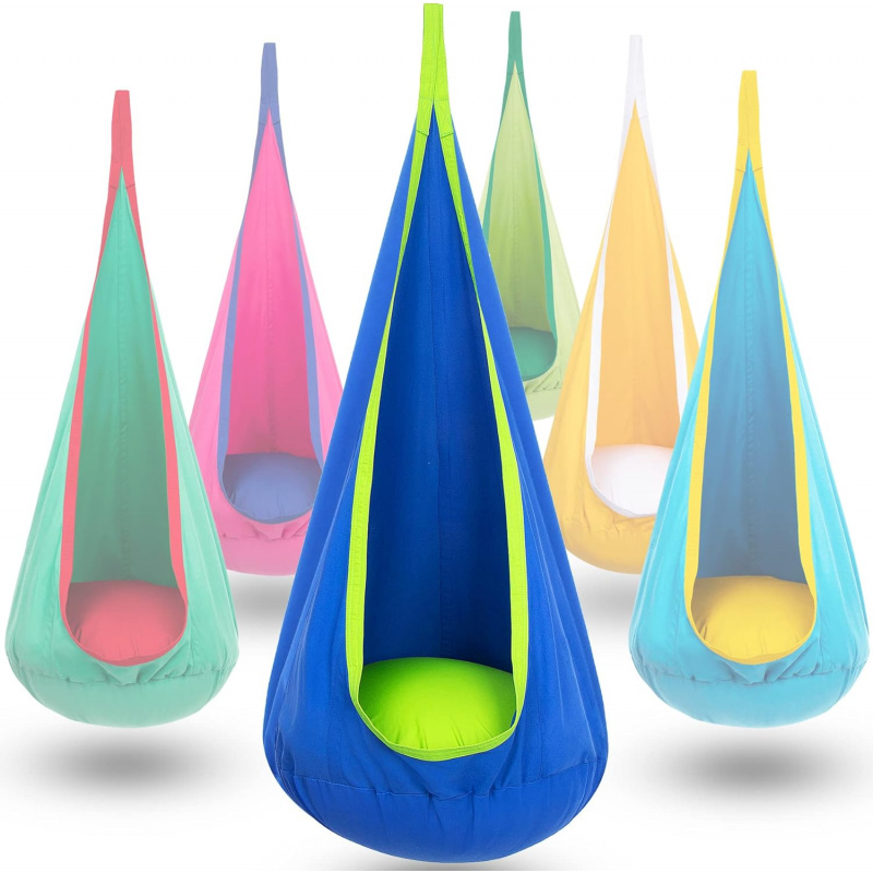 Children Hanging Pod Swing Ham - Kids Outdoor Hanging Chair recension och pris