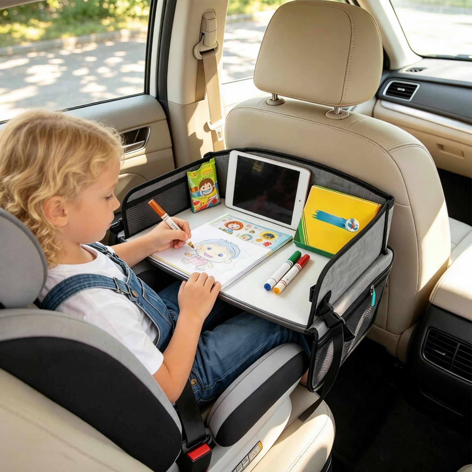 Car Seat Travel Tray With Pock - Kids Outdoor Car recension och pris