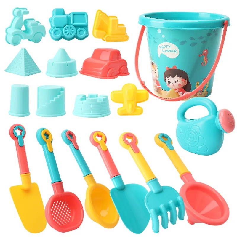 18PCS Beach Toy Set Bucket Sea - Kids Outdoor Car recension och pris