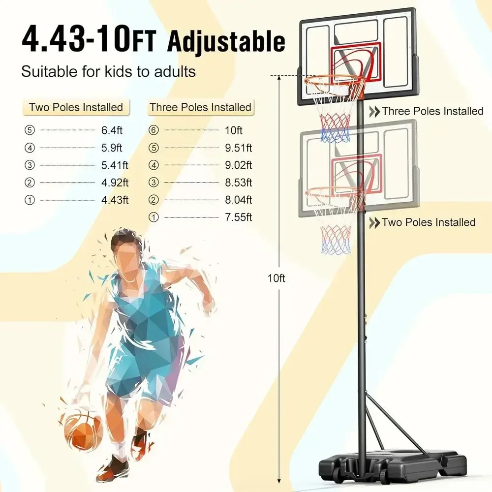 Portable Outdoor Basketball Ho - Kids Outdoor Basketball recension och pris