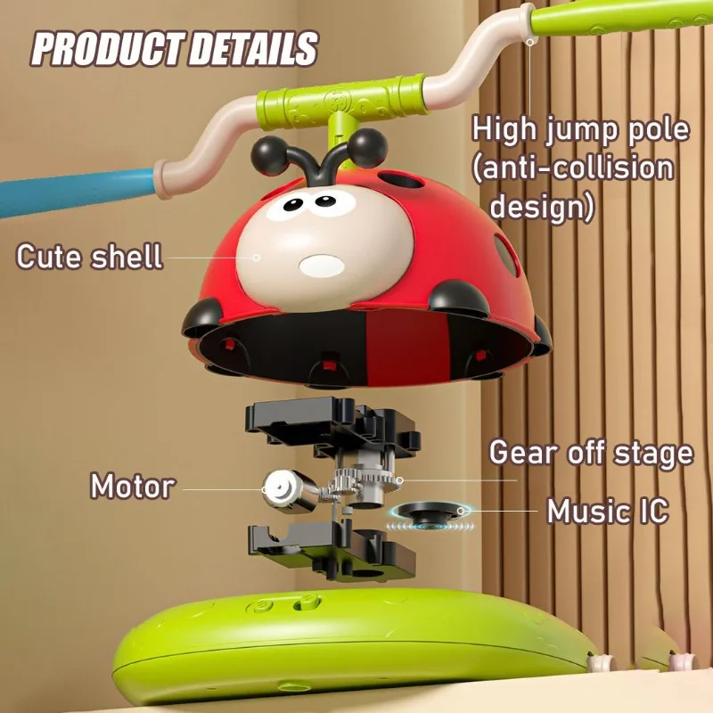 Musical Jump Sports Toys 5 in  - Kids Outdoor Jumping Toys recension och pris
