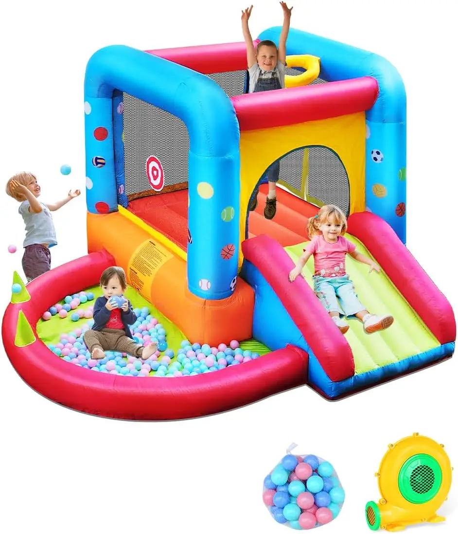 Step4Fun Inflatable Bounce Hou - Kids Outdoor Bounce House recension och pris