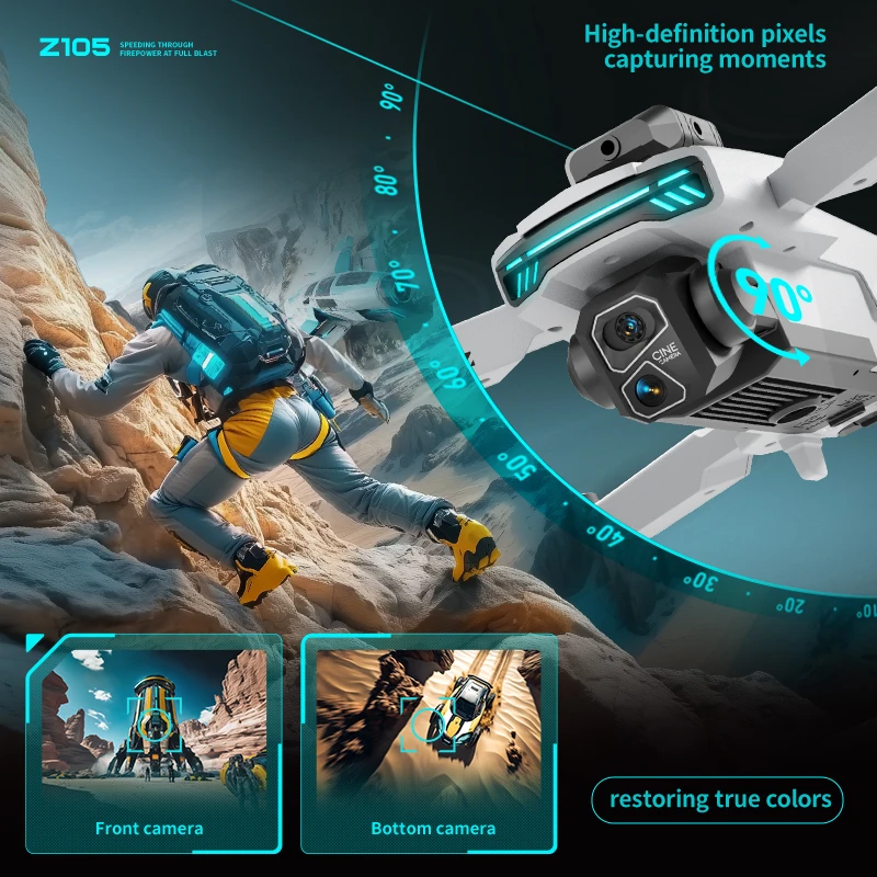 Z105 Mini Drone RC Quadcopter  - Kids Unique Outdoor Toys recension och pris
