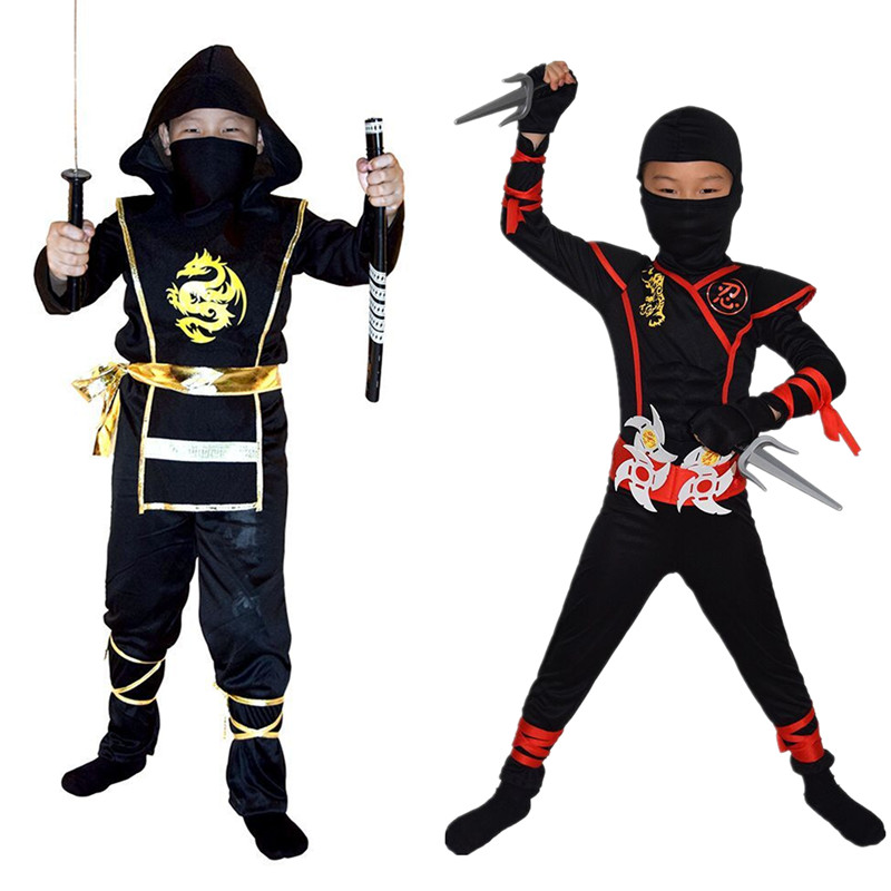Ninja Costume Boy Halloween Ki - Kids Outdoor Ninja Warrior Course recension och pris