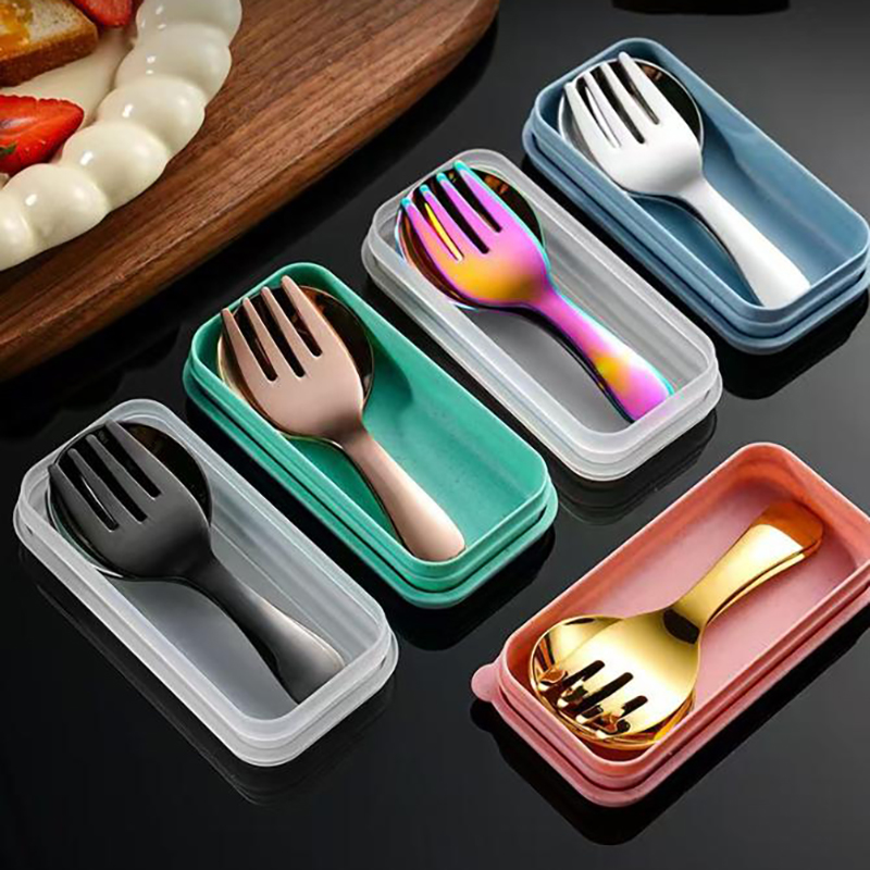 Stainless Steel Portable Utens - Kids.Outdoor Utensils recension och pris