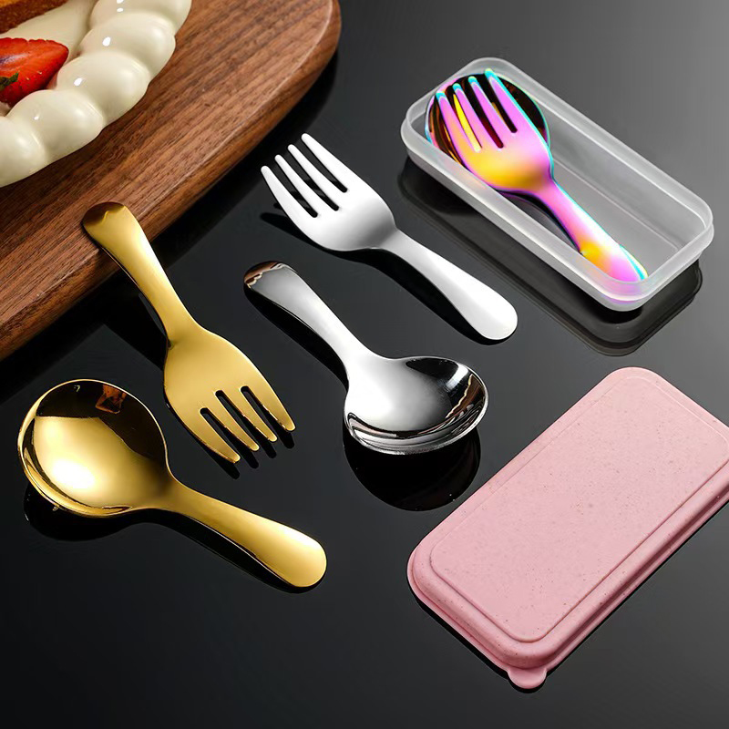 Stainless Steel Portable Utens - Kids.Outdoor Utensils recension och pris