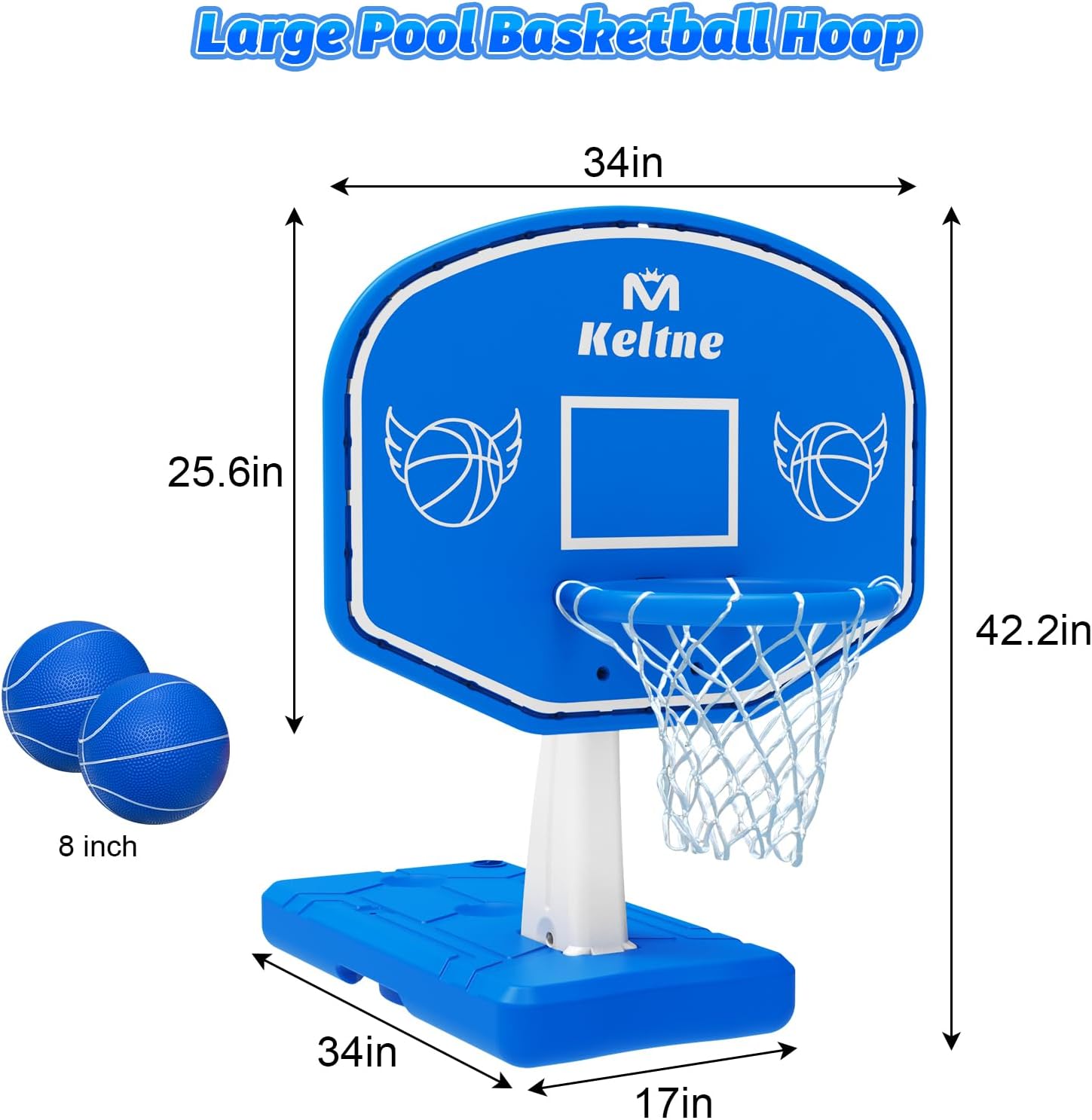 Large Swimming Pool Basketball - Basketball Hoop Outdoor recension och pris