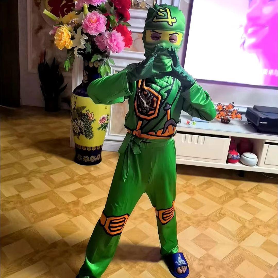 Leg Ninja Cosplay Superhero Ju - Kids Outdoor Ninja Warrior Course recension och pris