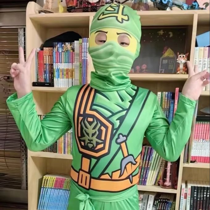 Leg Ninja Cosplay Superhero Ju - Kids Outdoor Ninja Warrior Course recension och pris