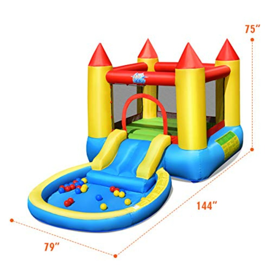 Outdoor backyard inflatable bo - Kids Outdoor Bounce House recension och pris