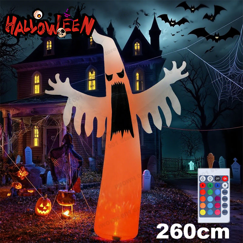 Halloween Inflatable Scary Gho - Kids Outdoor Yard recension och pris