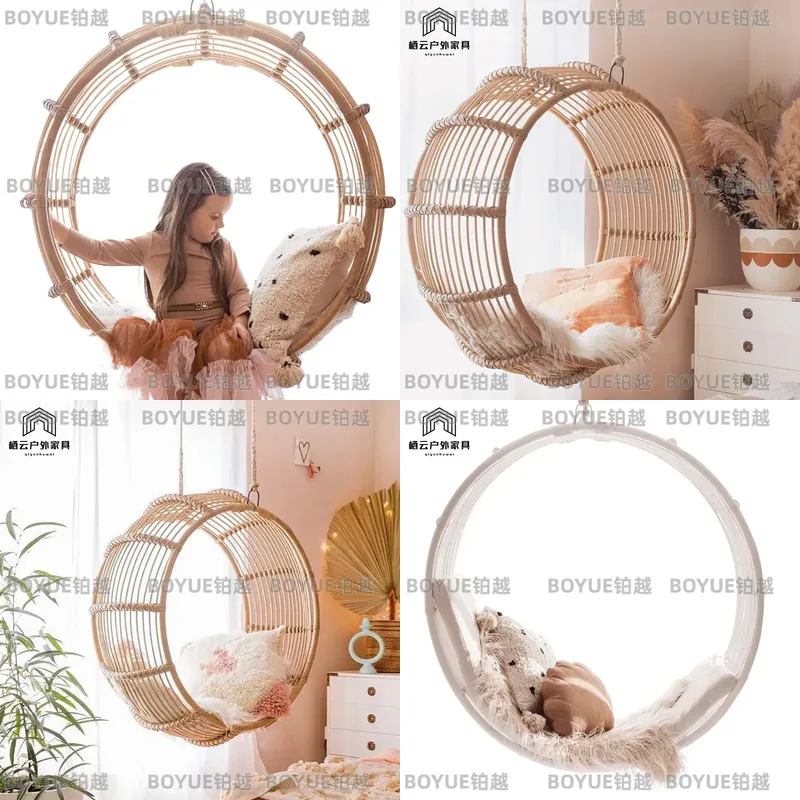 Outdoor Rattan Rocking Chair H - Kids Outdoor Hanging Chair recension och pris