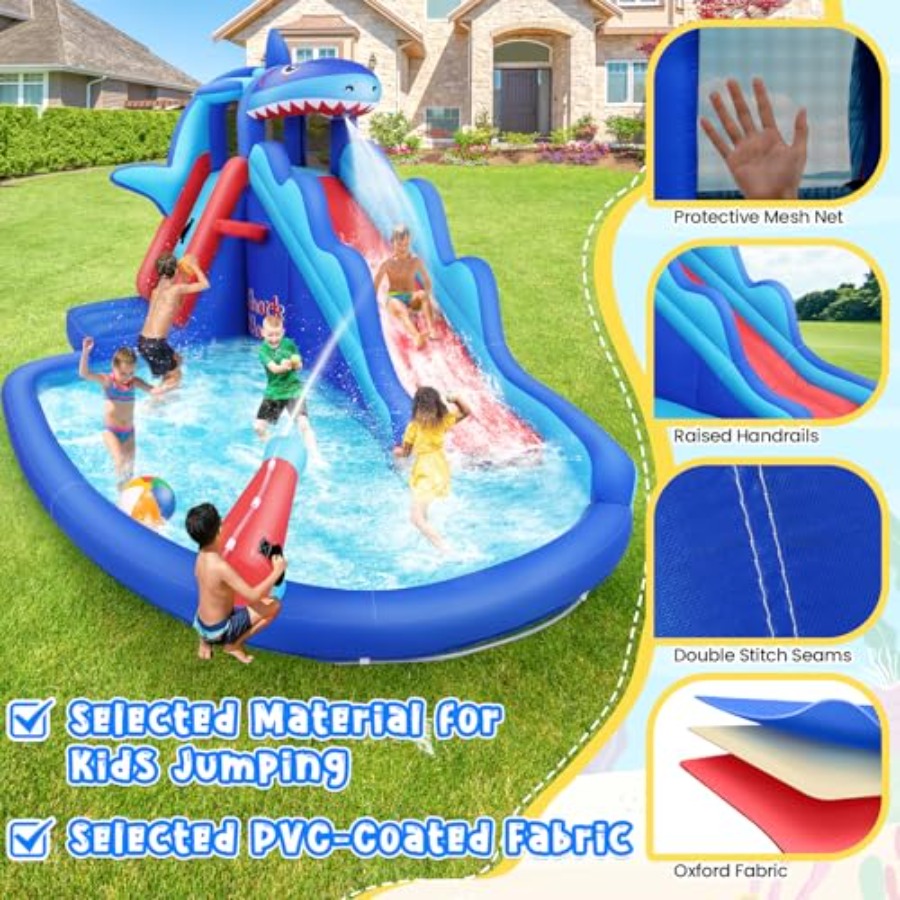 Outdoor/Indoor inflatable wate - Kids Outdoor Bounce House recension och pris
