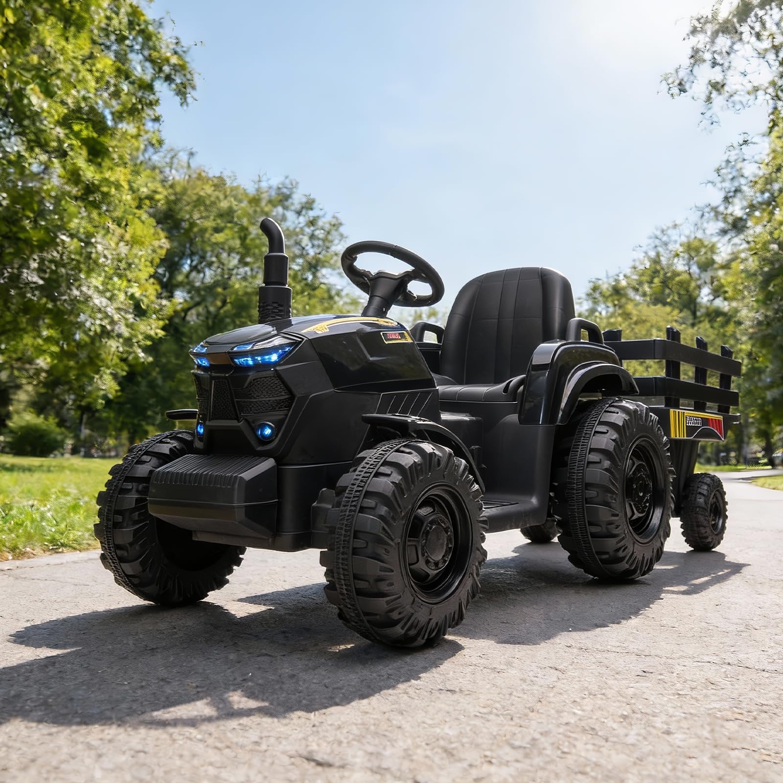 12V Kids Ride On Tractor With  - Kids Outdoor Ride On recension och pris