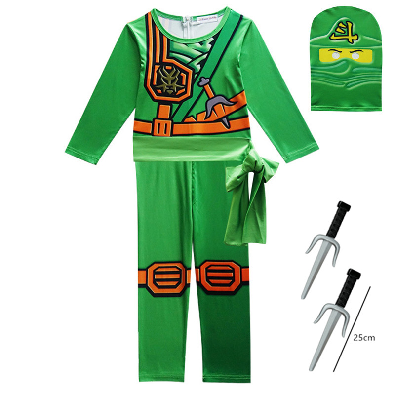 Kids Ninja Costume, Deluxe Sam - Kids Outdoor Ninja Warrior Course recension och pris