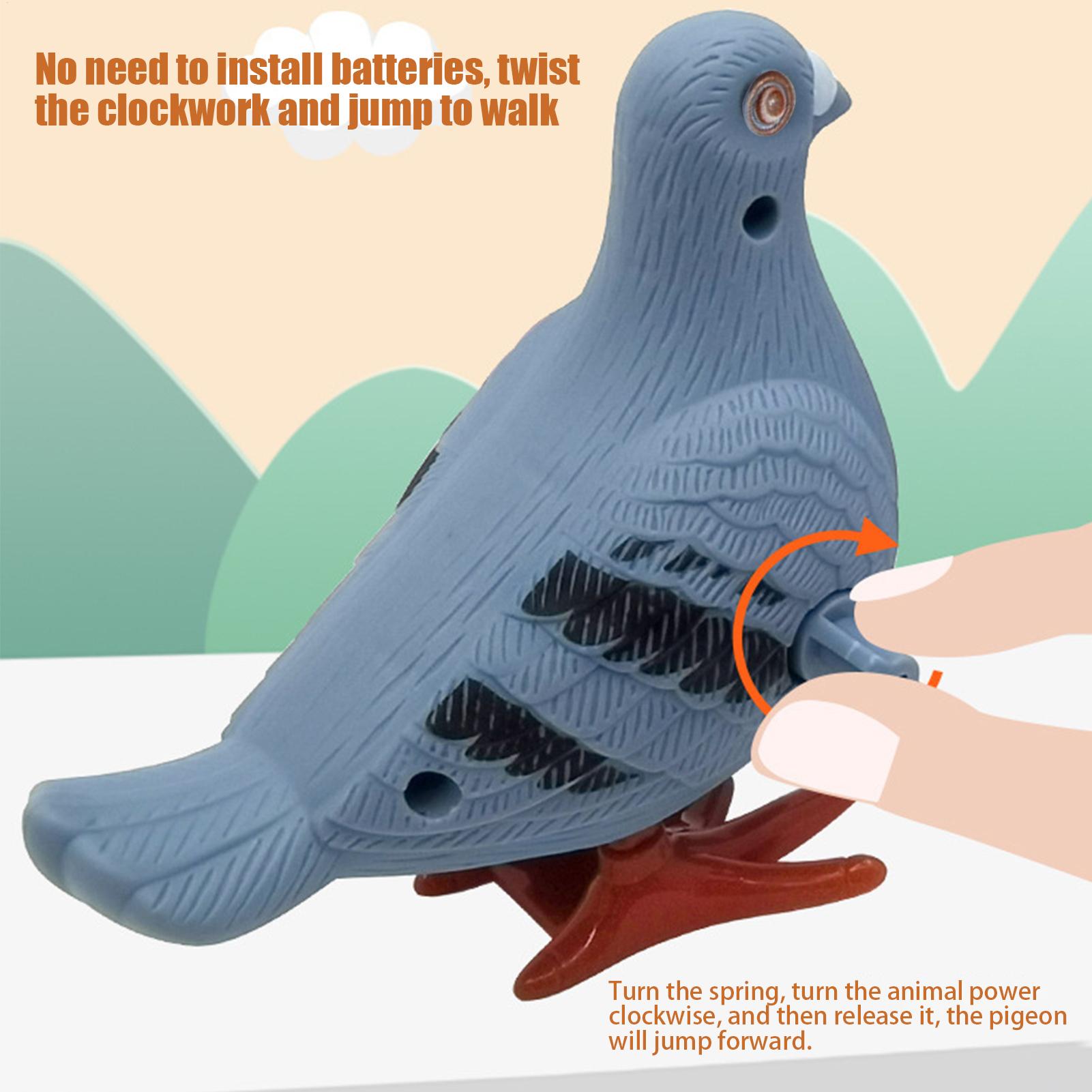Cute Jumping Pigeon Clockwork  - Kids Outdoor Jumping Toys recension och pris
