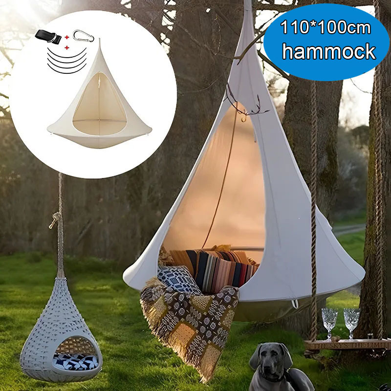 Outdoor Waterproof Hammock Dou - Kids Outdoor Hanging Chair recension och pris