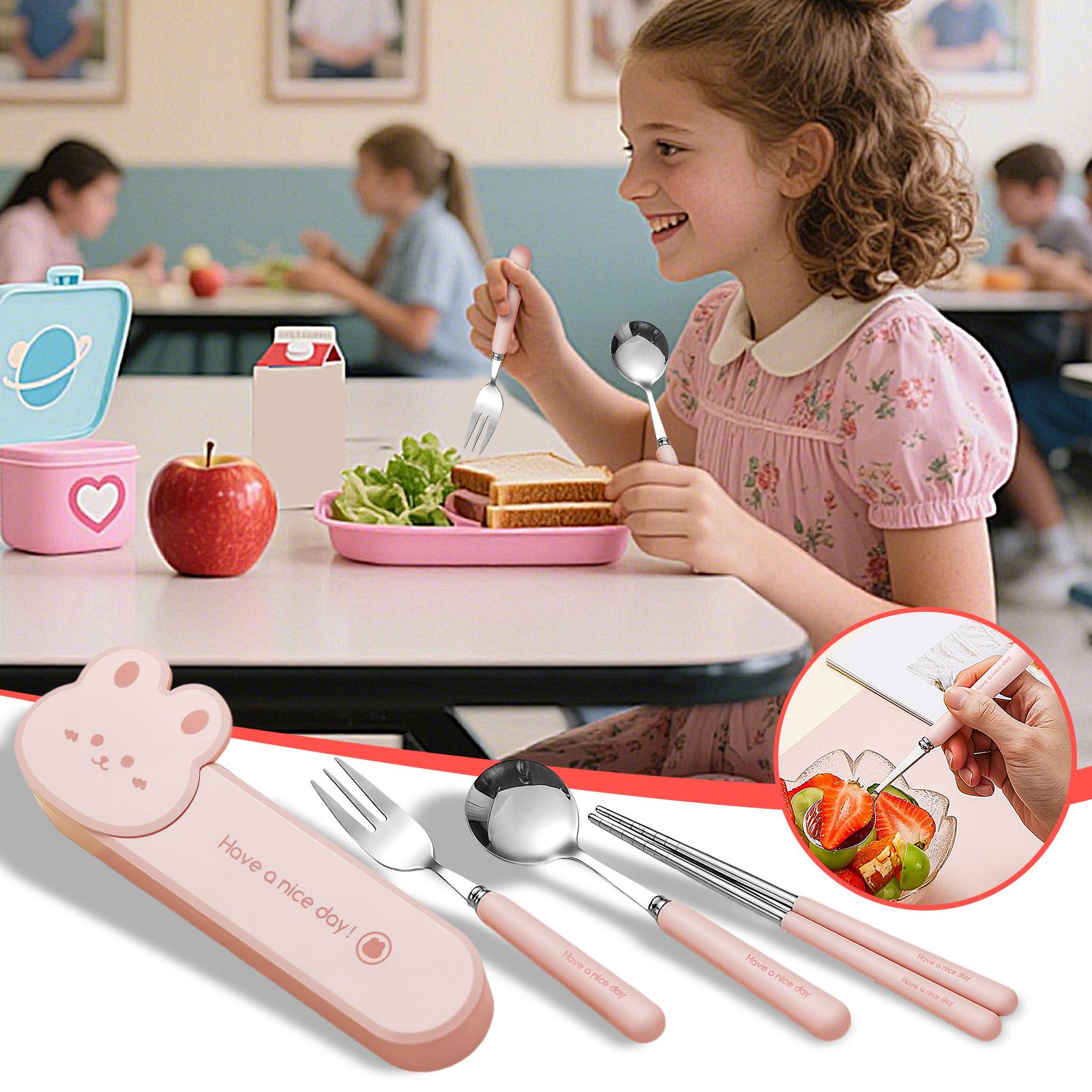 Travel Utensils Lunch Utensil  - Kids.Outdoor Utensils recension och pris