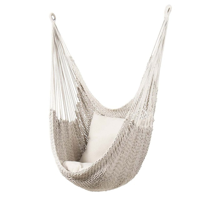 Nordic Style White Hammock Swi - Kids Outdoor Hanging Chair recension och pris
