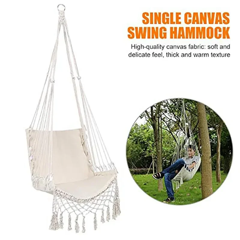 Outdoor Indoor Hammock Swing S - Kids Outdoor Hanging Chair recension och pris