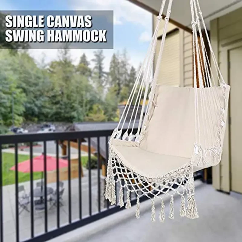 Outdoor Indoor Hammock Swing S - Kids Outdoor Hanging Chair recension och pris