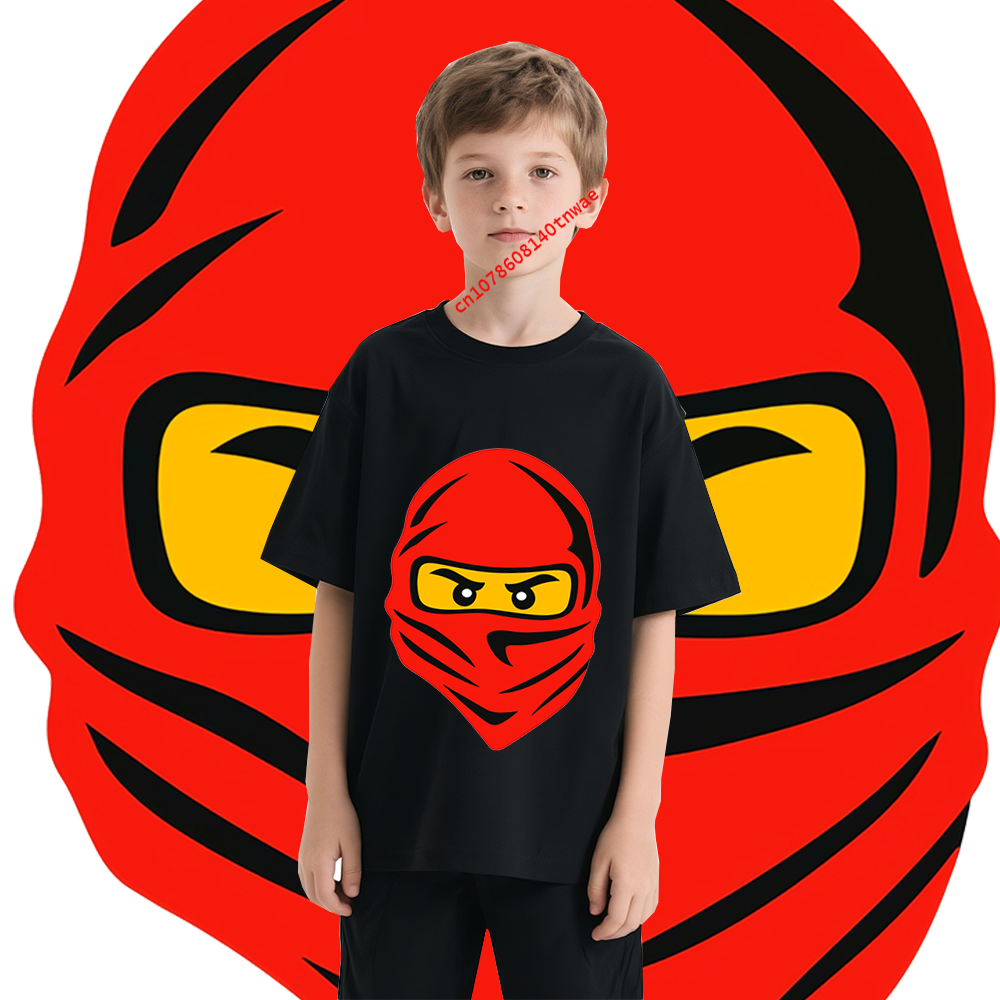 Red Ninja Eyes anime costume k - Kids Outdoor Ninja Warrior Course recension och pris